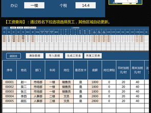 企業(yè)員工工資管理系統(tǒng)與財務報表全解析